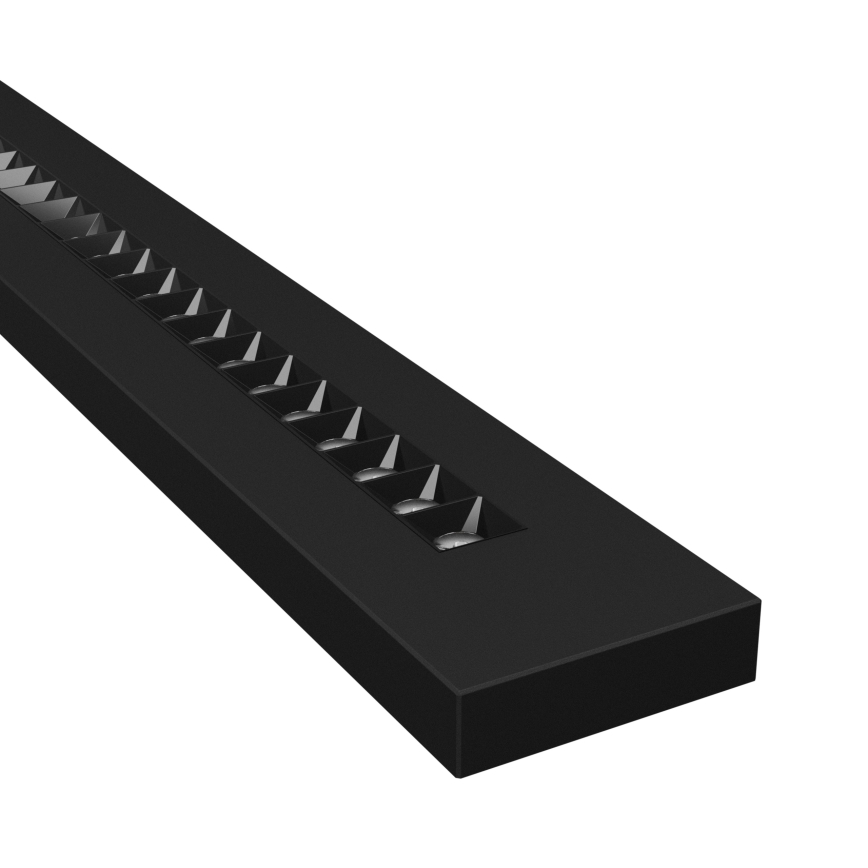 LED Таванна/висяща лампа PLANK LED/20/30/40W/230V 2700/4000/6000K CRI 90 черен