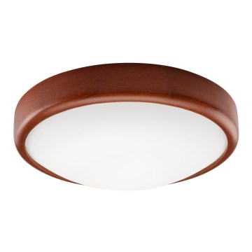 LED таванно осветително тяло 1xLED/12W/230V борова дървесина