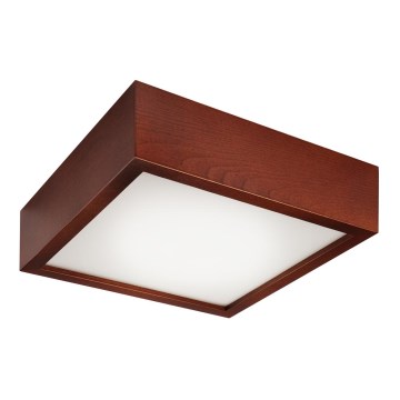 LED таванно осветително тяло 1xLED/12W/230V борова дървесина