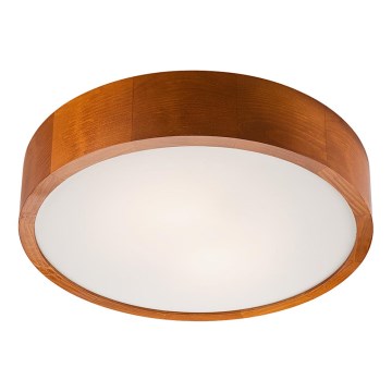 LED таванно осветително тяло 1xLED/24W/230V борова дървесина