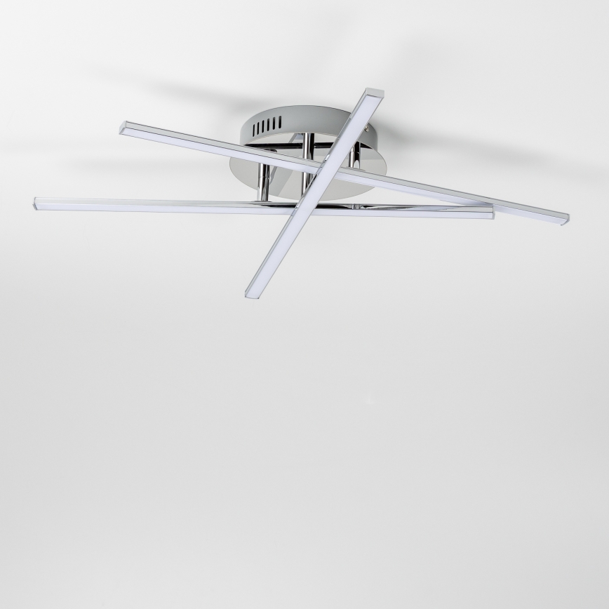 LED таванно осветително тяло 3xLED/3W/230V лъскав хром