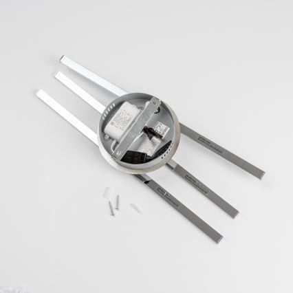 LED таванно осветително тяло 3xLED/3W/230V лъскав хром