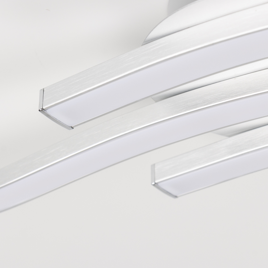 LED таванно осветително тяло 3xLED/6W/230V 3000K сребристо