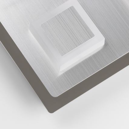 LED таванно осветително тяло 4xLED/5W/230V 3000K 28x28 см матов хром