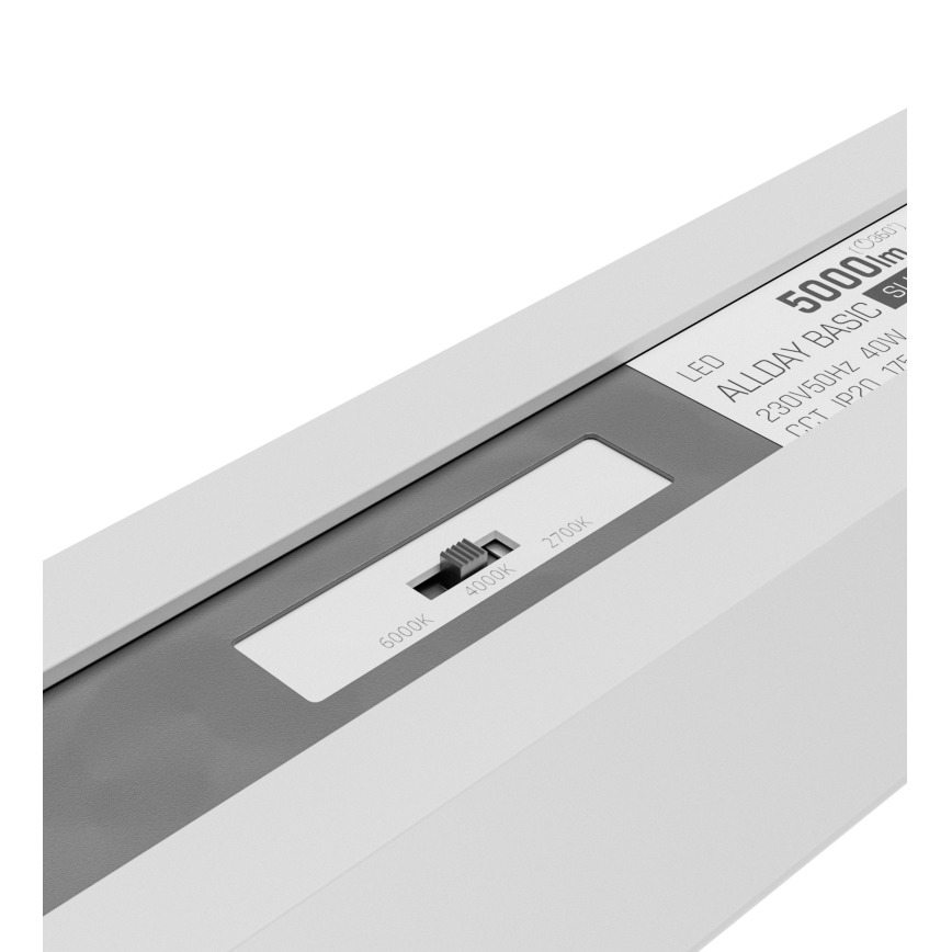 LED таванно осветително тяло ALLDAY BASIC LED/40W/230V 2700/4000/6000K бяло