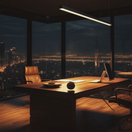 LED таванно осветително тяло ALLDAY BASIC LED/40W/230V 2700/4000/6000K черно