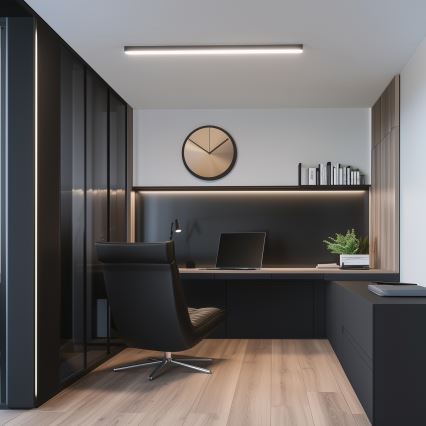 LED таванно осветително тяло ALLDAY BASIC LED/40W/230V 2700/4000/6000K черно