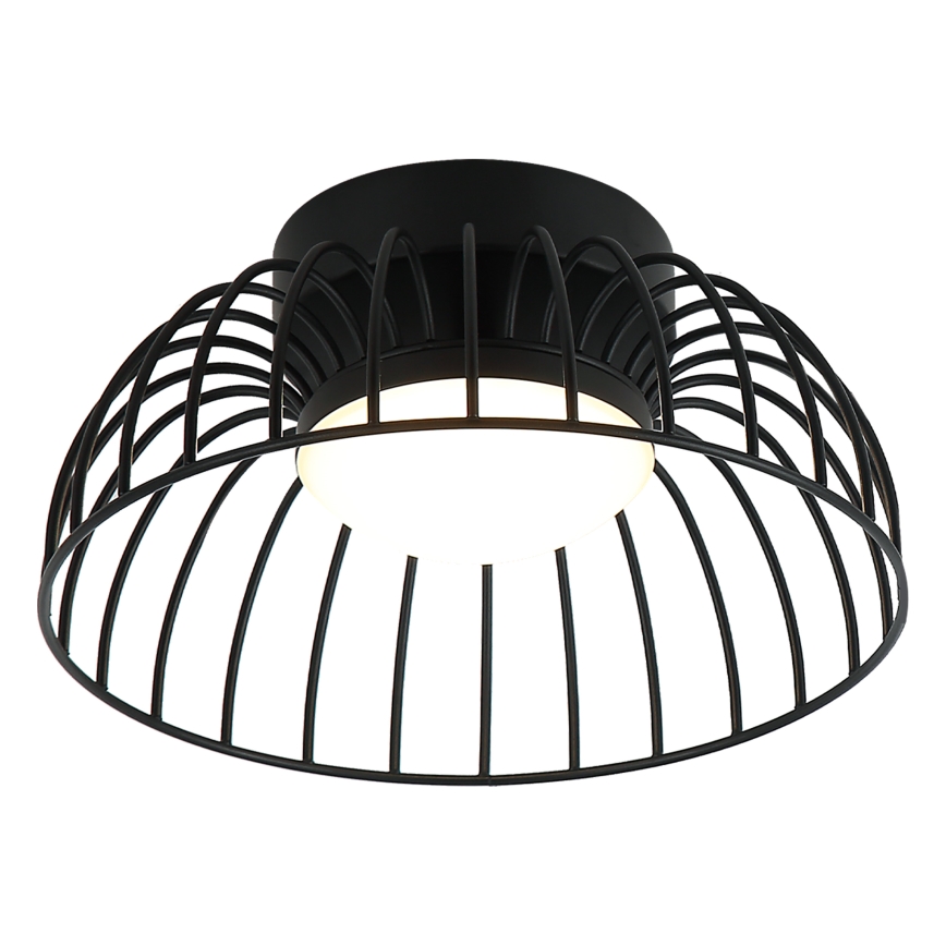 LED таванно осветително тяло BETSY LED/12W/230V Ø 25 см черно