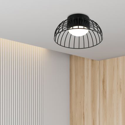 LED таванно осветително тяло BETSY LED/12W/230V Ø 25 см черно