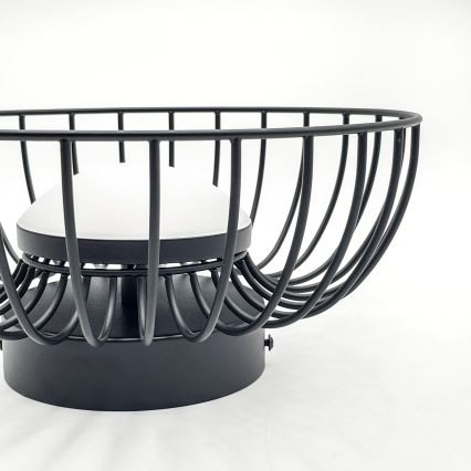 LED таванно осветително тяло BETSY LED/12W/230V Ø 25 см черно