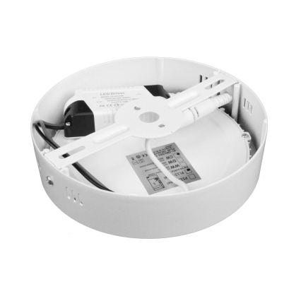 LED таванно осветително тяло DIEGO LED/12W/230V 4000K IP40 Ø 16,5 cm бяло