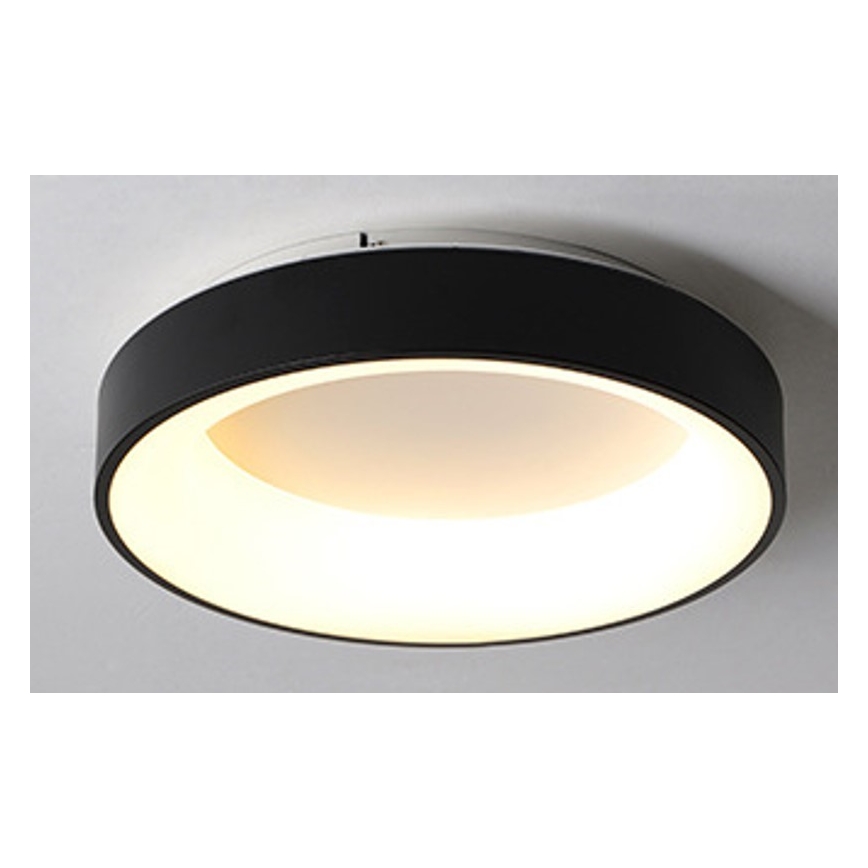 LED таванно осветително тяло DRAX LED/32W/230V 3000-6000K Ø 38 см черно