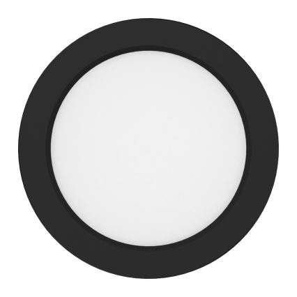 LED таванно осветително тяло EVORA LED/6W/230V 3000/4000/6000K Ø 14 см черно