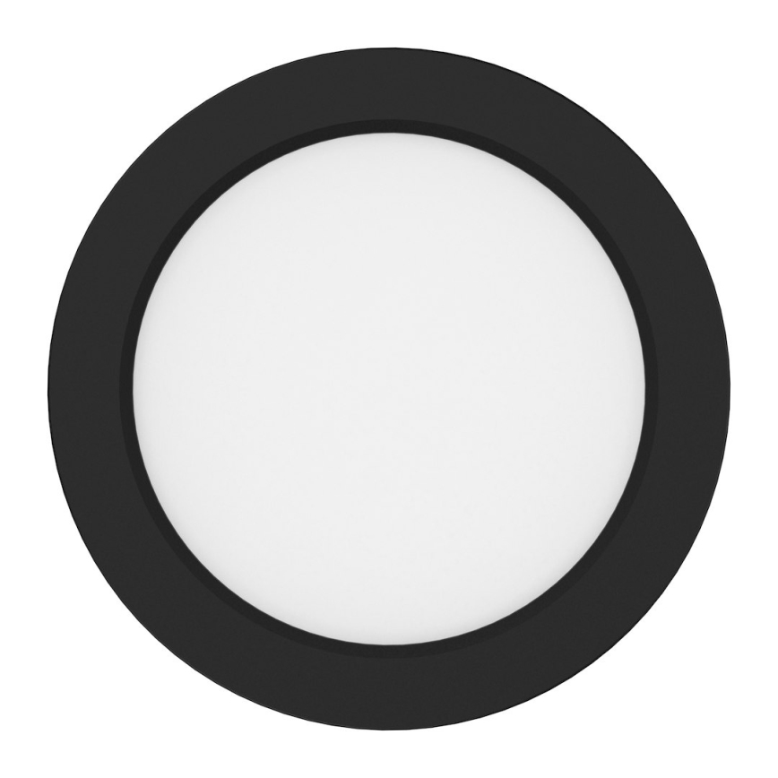 LED таванно осветително тяло EVORA LED/6W/230V 3000/4000/6000K Ø 14 см черно