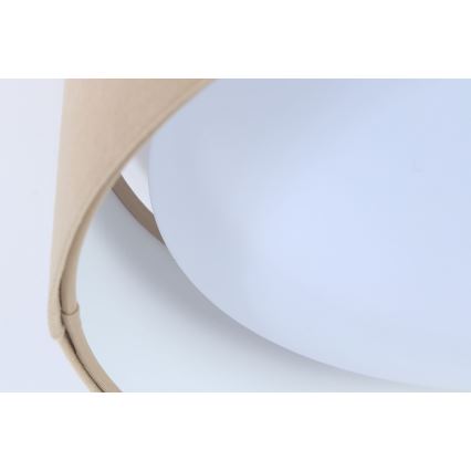 LED таванно осветително тяло GALAXY LED/24W/230V Ø 44 см бежово/бяло