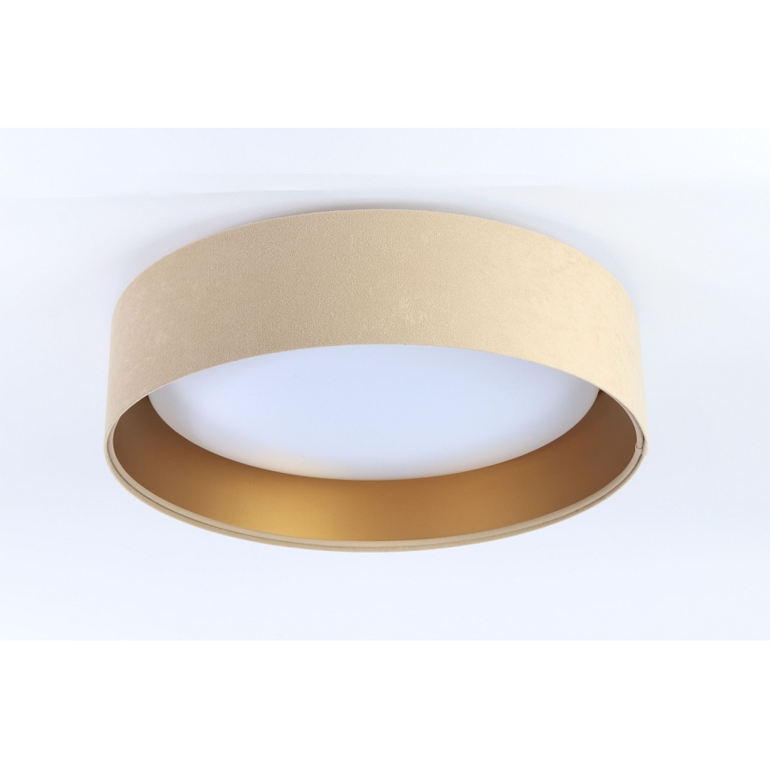 LED таванен плафон GALAXY LED/24W/230V Ø 44 см бежово/златисто