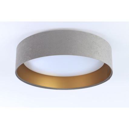 LED таванно осветително тяло GALAXY LED/24W/230V Ø 44 см сиво/златно