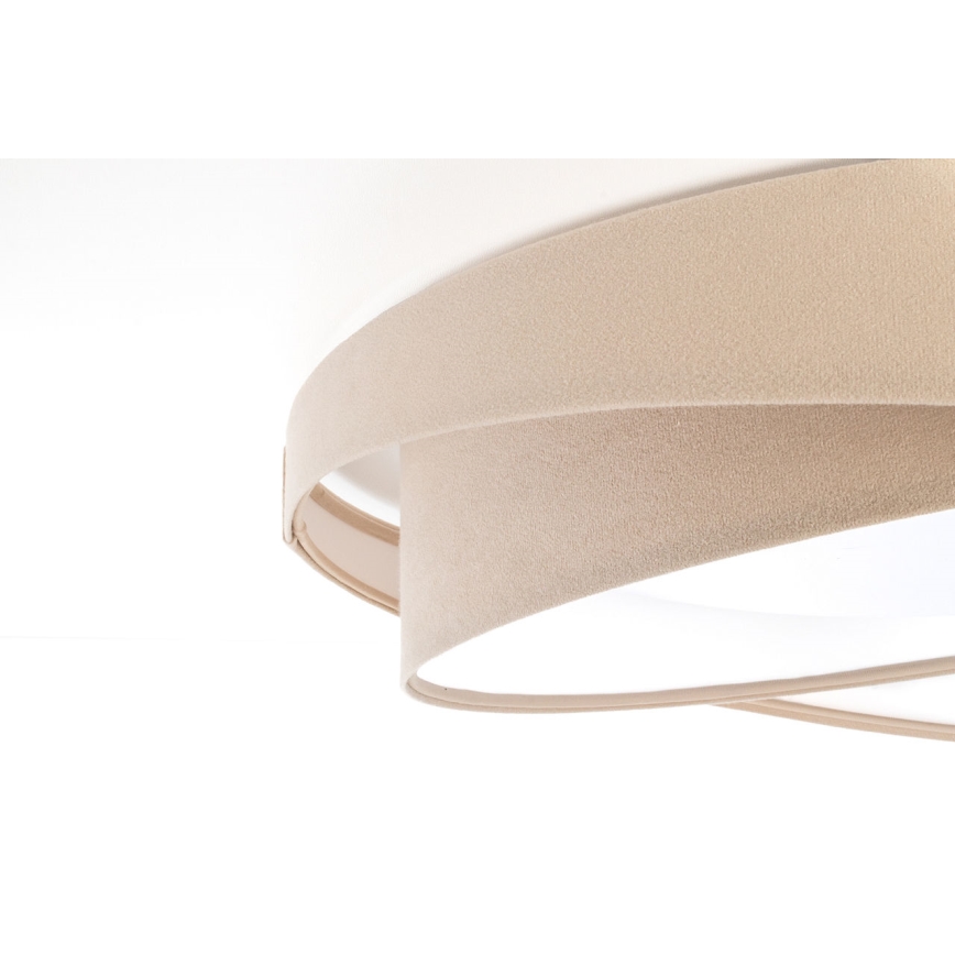 LED таванно осветително тяло GALAXY MODERN LED/24W/230V Ø 55 см бежово/бяло