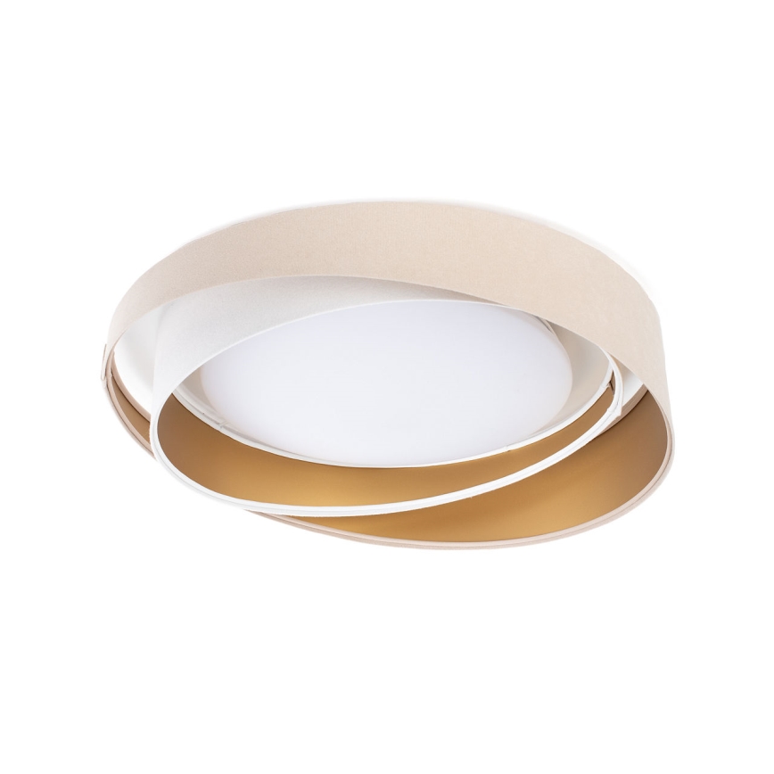 LED таванно осветително тяло GALAXY MODERN LED/24W/230V Ø 55 см бежово/бяло/златно