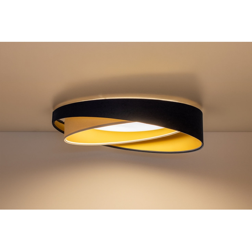 LED таванно осветително тяло GALAXY MODERN LED/24W/230V Ø 55 см – синьо/бяло/златно