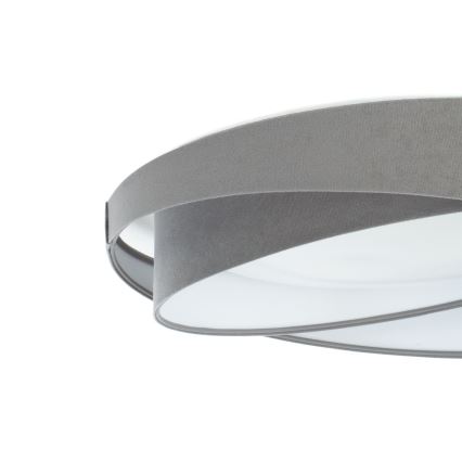 LED таванно осветително тяло GALAXY MODERN LED/24W/230V Ø 55 см сиво/бяло