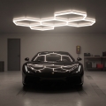 LED таванно осветително тяло HEXLINE LED/216W/230V 4000K 208x300 см бяло