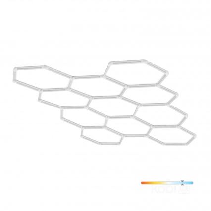 LED таванно осветително тяло HEXLINE LED/513W/230V 6500K 300x516 см бяло