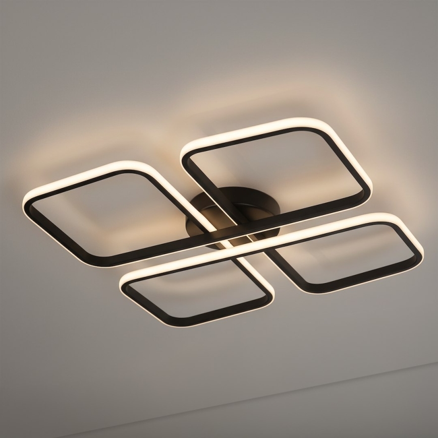 LED таванно осветително тяло HIDALGO LED/40W/230V черно