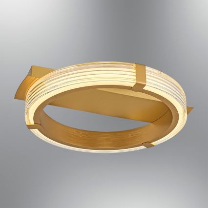 LED таванно осветително тяло JESI LED/2W/230V 3000K, златно