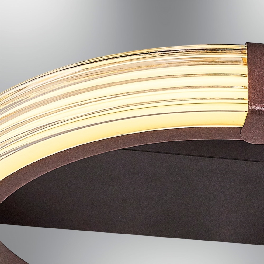 LED таванно осветително тяло JESI LED/2W/230V 3000K кафяво