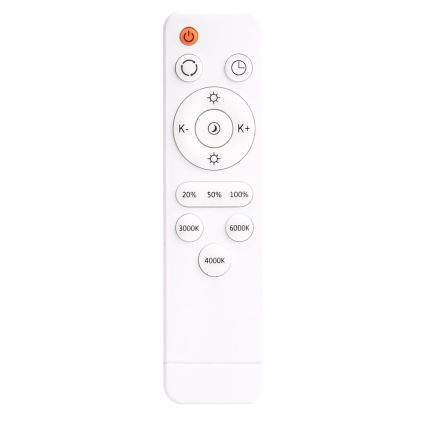 Димируемо LED таванно осветително тяло KERN LED/100W/230V 3000/4000/6000K Ø 100 см, златисто + дистанционно управление