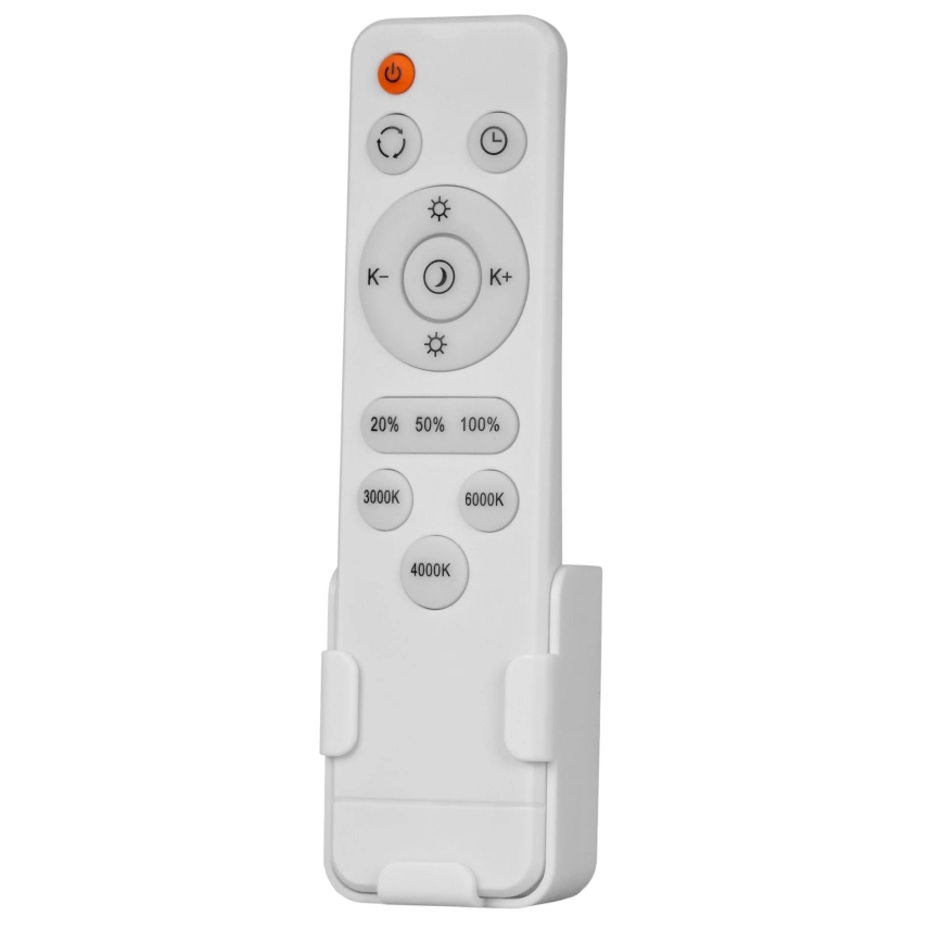 Димируемо LED таванно осветително тяло KERN LED/100W/230V 3000/4000/6000K Ø 100 см, златисто + дистанционно управление