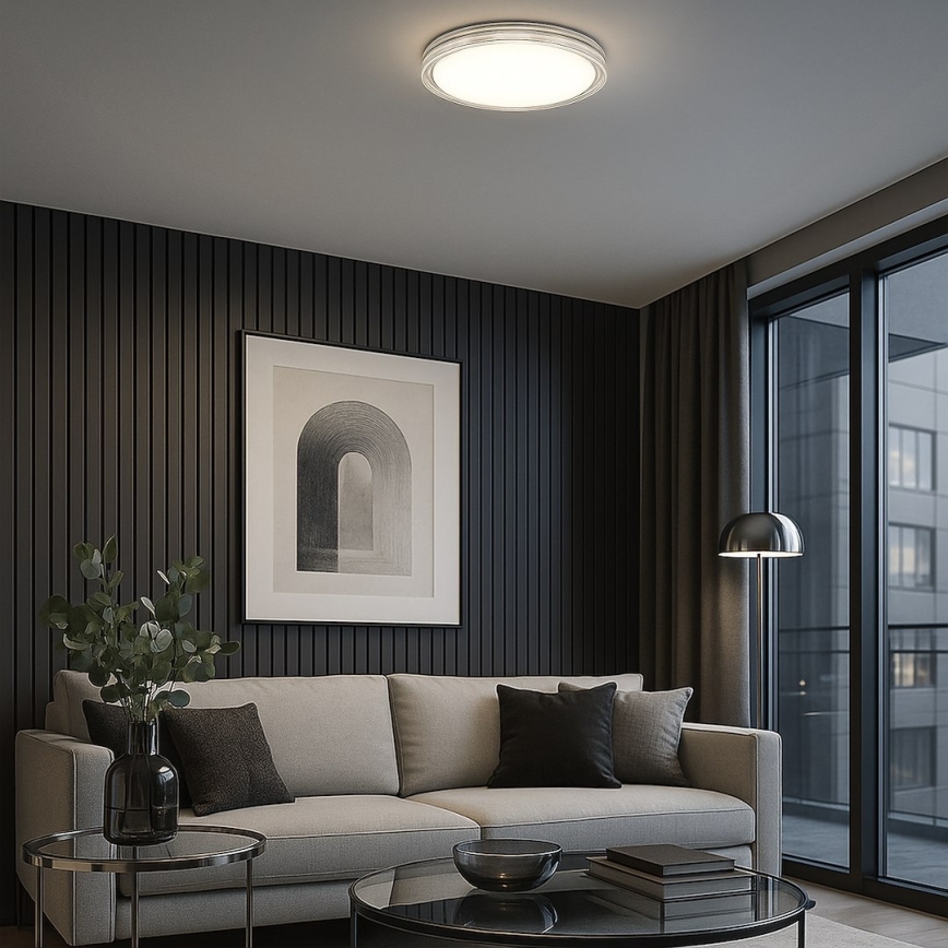 LED таванно осветително тяло LAGO LED/36W/230V Ø 48 см