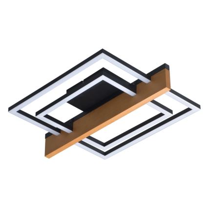 LED таванно осветително тяло LARYSA LED/23W/230V 35x45 сосна