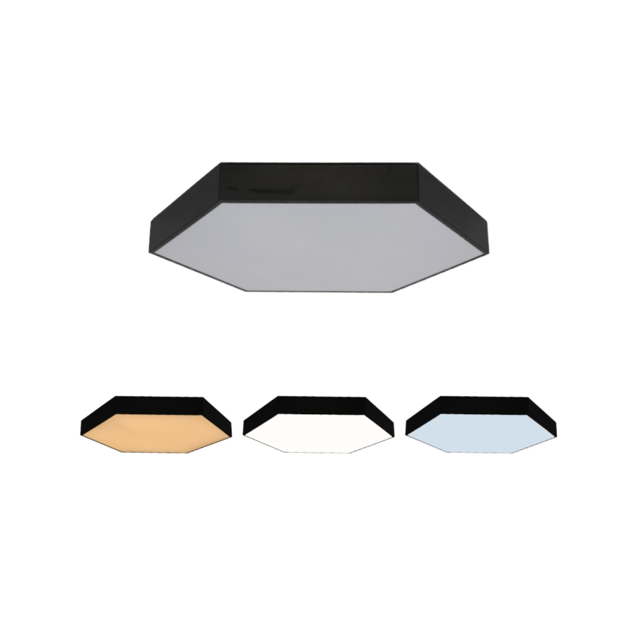 LED таванно осветително тяло LED/135W/230V 3000/4000/6500K Ø 80 cm, черно