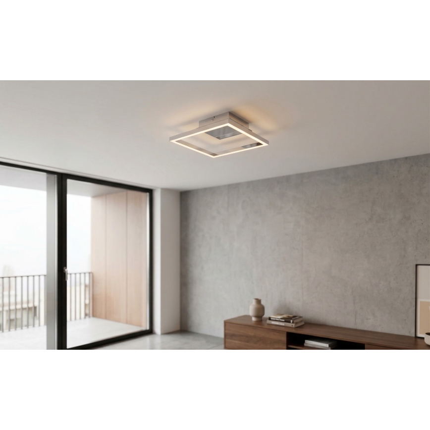 LED таванно осветително тяло LED/14W/230V лъскав хром