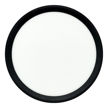 LED таванно осветително тяло LED/18W/230V 3000/4000/6500K pr. 23 cm черно