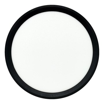 LED таванно осветително тяло LED/18W/230V 3000/4000/6500K pr. 23 cm черно