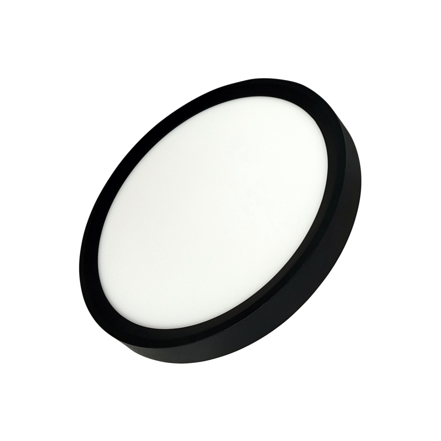 LED таванно осветително тяло LED/18W/230V 3000/4000/6500K pr. 23 cm черно