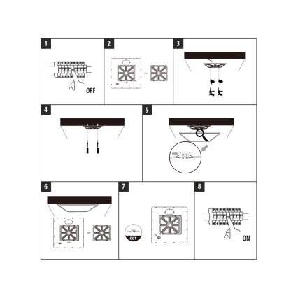 LED таванно осветително тяло LED/24W/230V 3000/4000/6500K 30x30 cm бежово