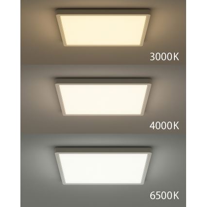 LED таванно осветително тяло LED/24W/230V 3000/4000/6500K 30x30 cm бяло