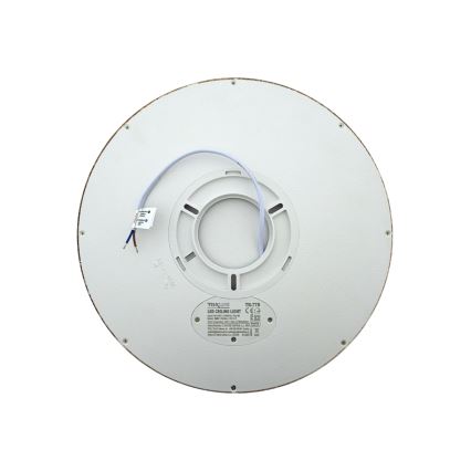LED таванно осветително тяло LED/24W/230V 3000/4000/6500K Ø 30 см кафяво