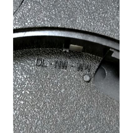 LED таванно осветително тяло LED/32W/230V 3000/4000/6500K Ø 40 cm черно