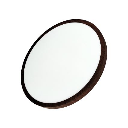 LED таванно осветително тяло LED/32W/230V 3000/4000/6500K Ø 40 cm кафяво