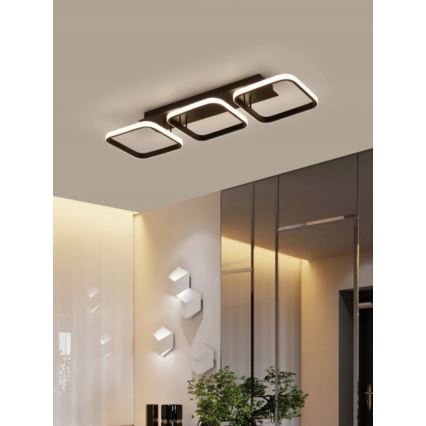 LED таванно осветително тяло LED/33W/230V черно