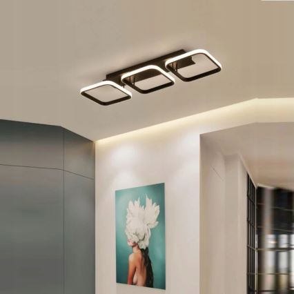 LED таванно осветително тяло LED/33W/230V черно