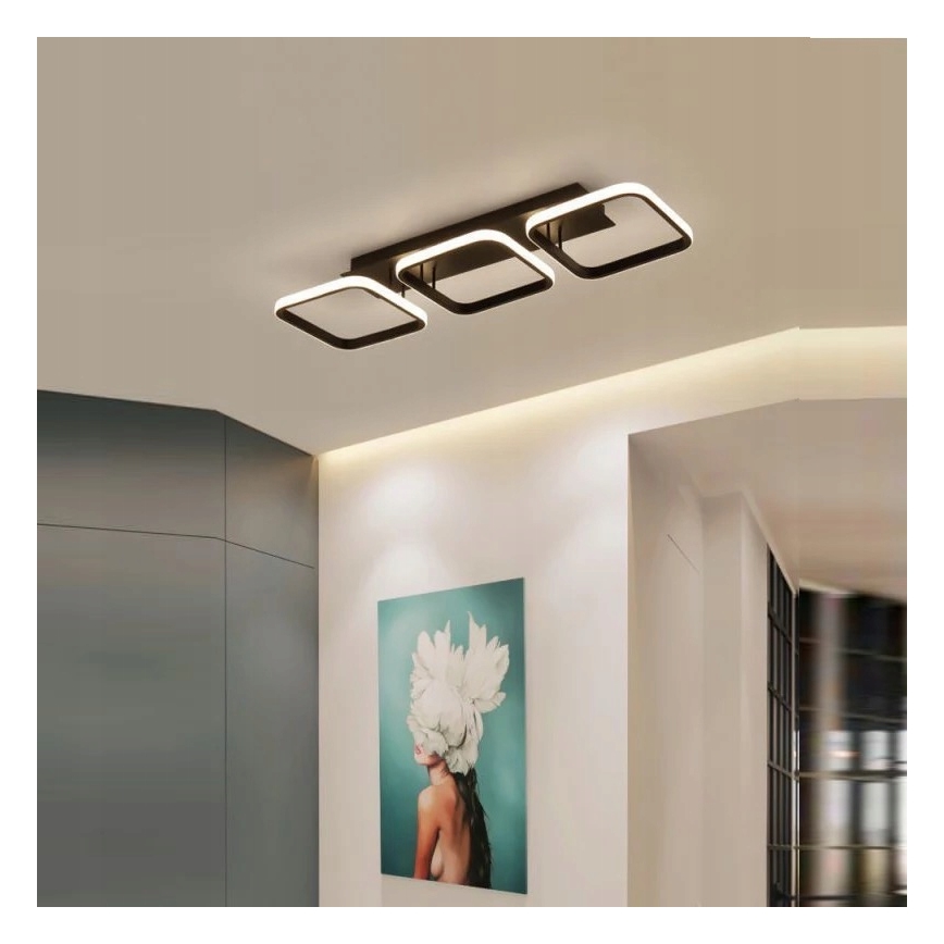 LED таванно осветително тяло LED/33W/230V черно