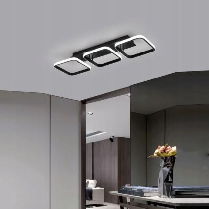 LED таванно осветително тяло LED/33W/230V черно
