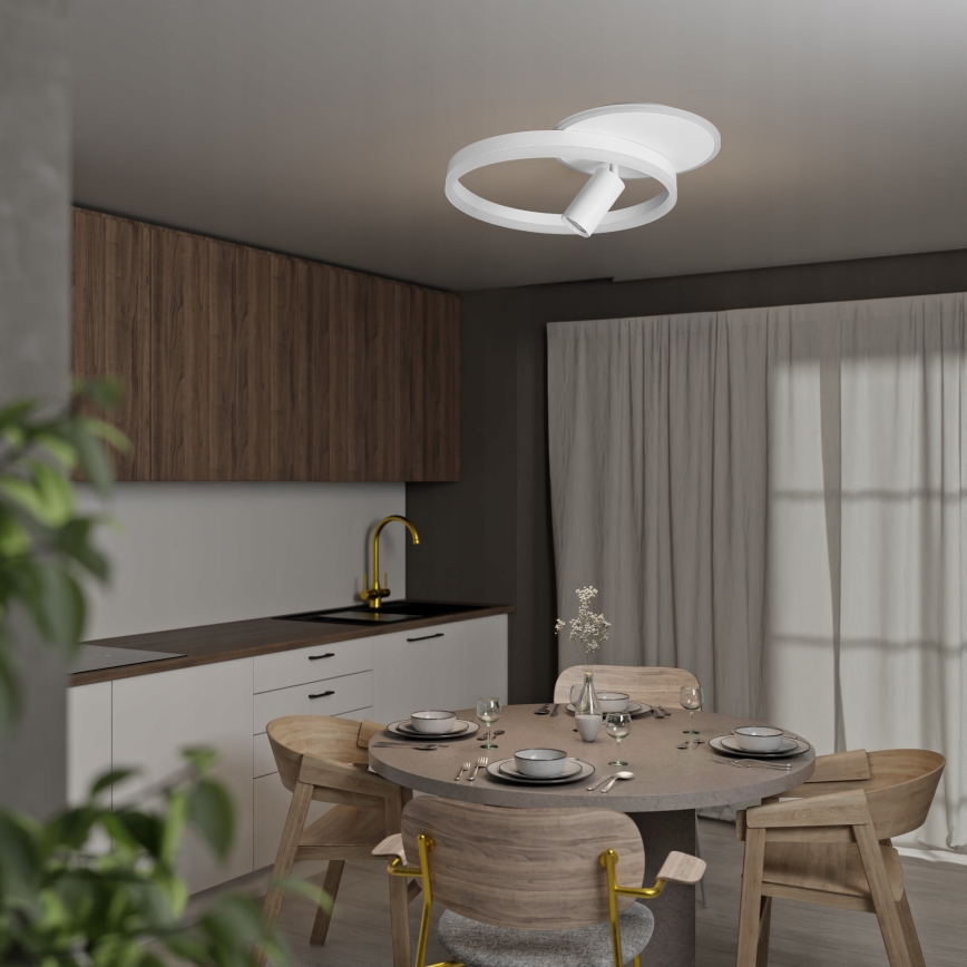 LED таванно осветително тяло LED/38W/230V + 1xGU10/30W бяло