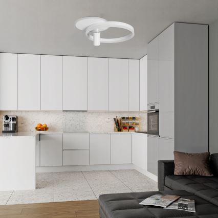 LED таванно осветително тяло LED/38W/230V + 1xGU10/30W бяло